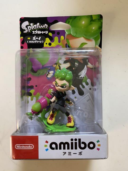 amiibo ボーイ ネオングリーン (スプラトゥーンシリーズ)