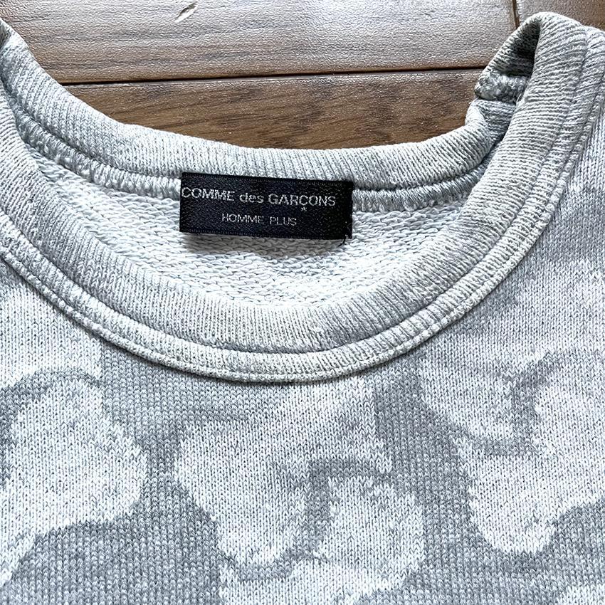 COMME des GARÇONS HOMME PLUS スウェット グレー COMME des GARCONS HOMME PLUS コム デギャルソンオムプリュス