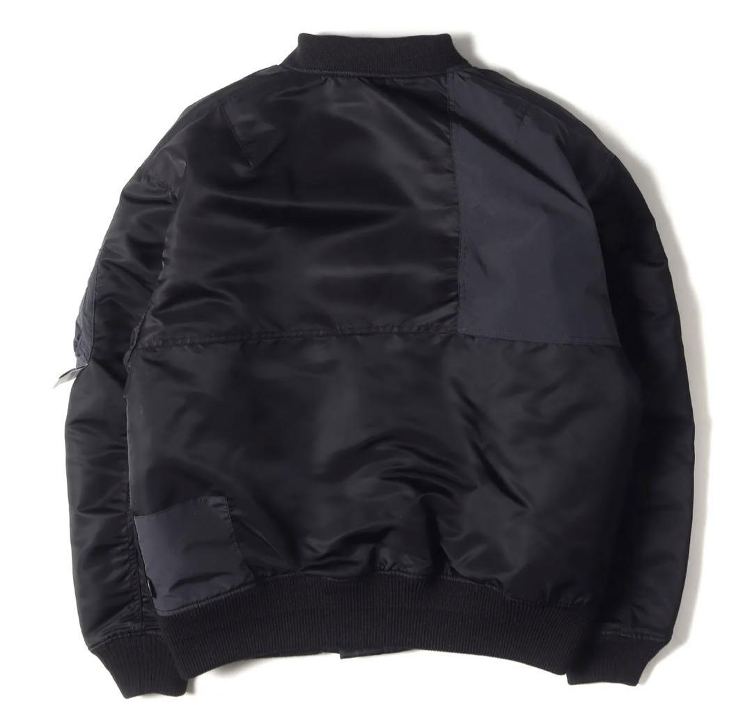 ジャケット・アウター NEIGHBORHOOD MA-1 FLIGHT JACKET M 23AW Neighborhood Men's MA-1 Flight Jacket in Black Neighborhood