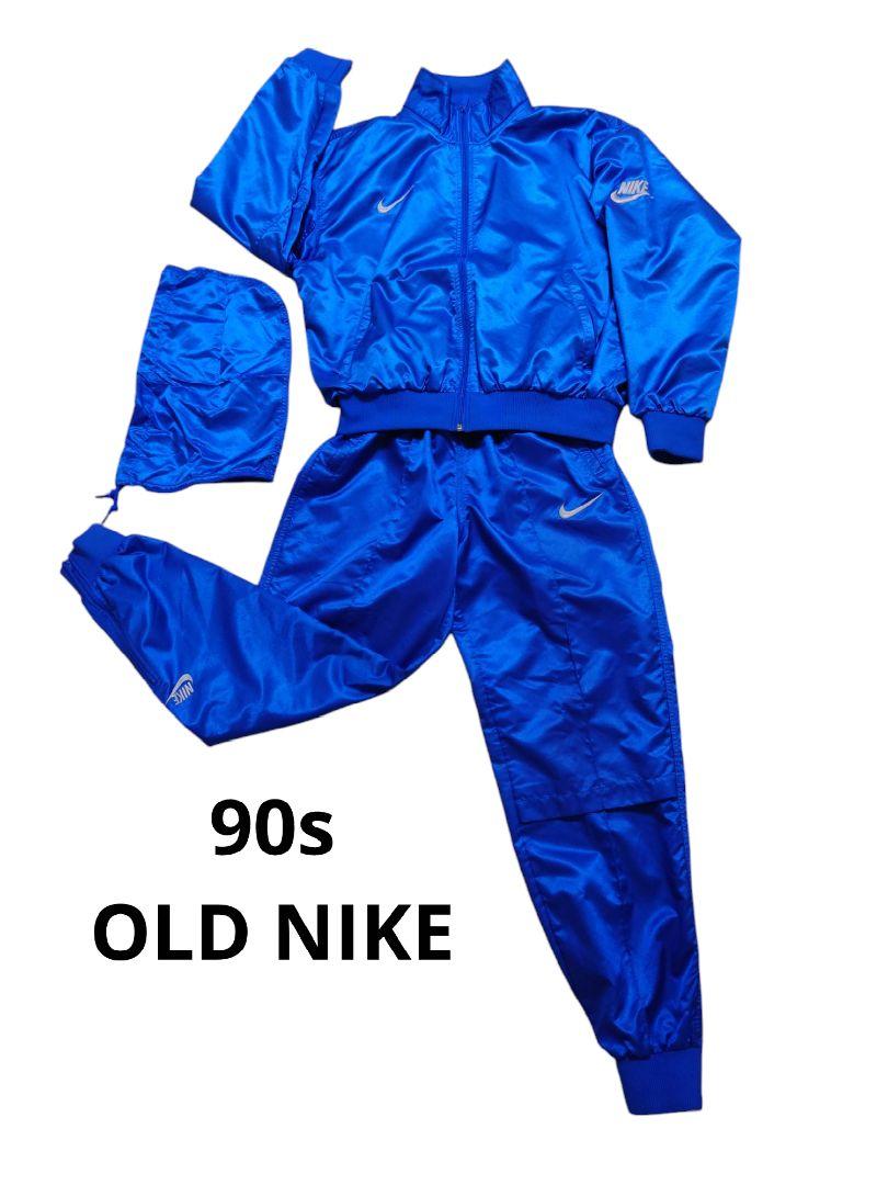 【美品】90s NIKE ナイロンジャケット·パンツ セットアップ ヴィンテージ