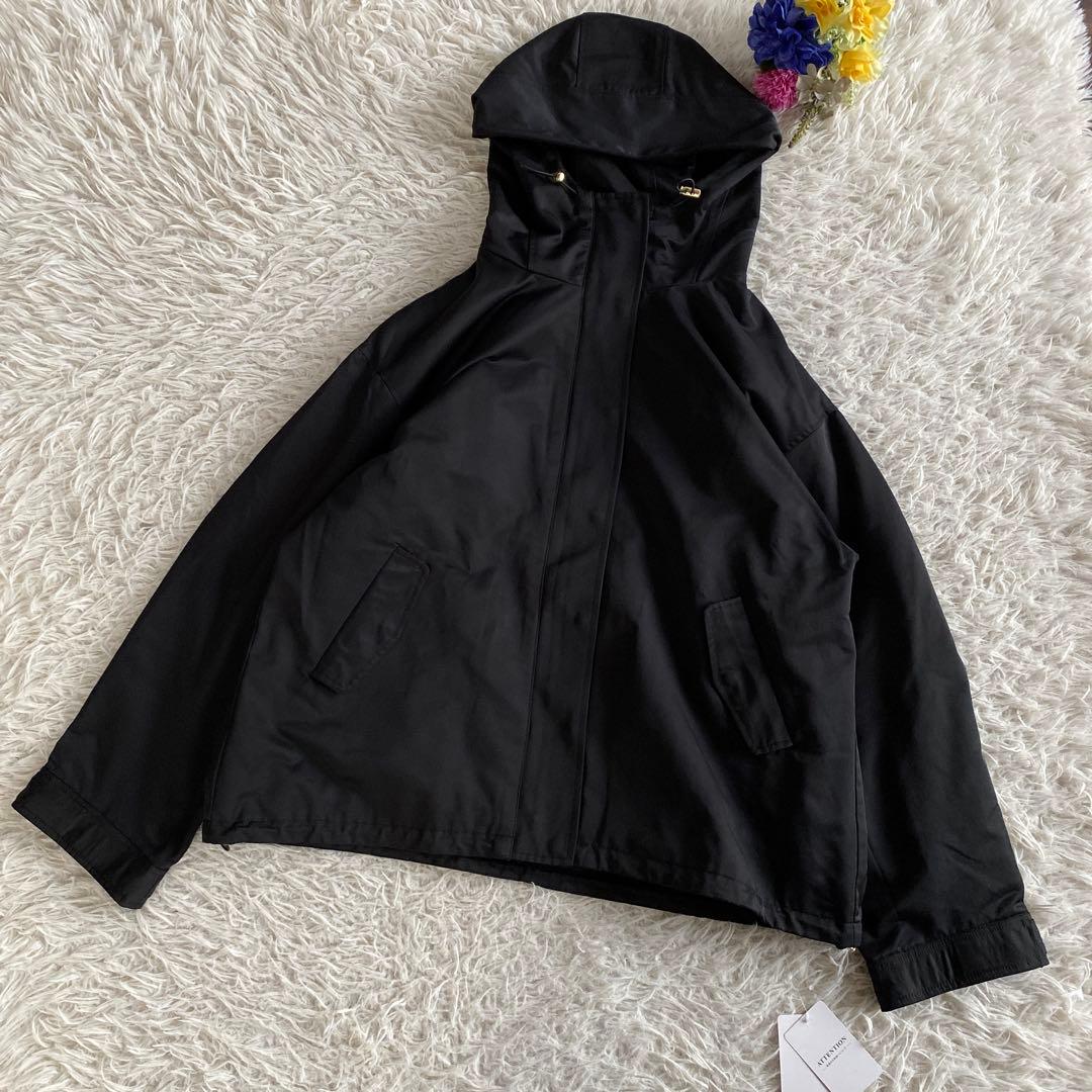 撥水マウンテンパーカー spick and span ブラック 36S Spick and Span