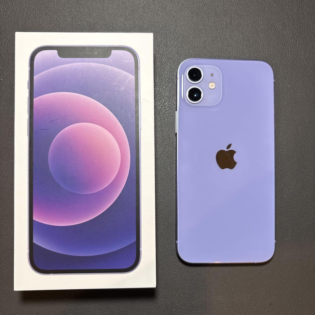 Apple - iPhone12 64GB パープル au simロック解除済み iPhone12 パープル 64GB au SIMロック解除済