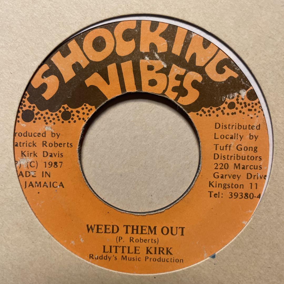 LITTLE KIRK WEED THEM OUT レゲエ レコード