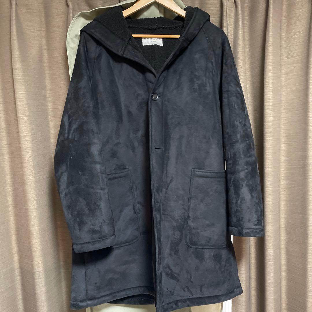 TOMORROWLAND ムートン　アウター　ブラック