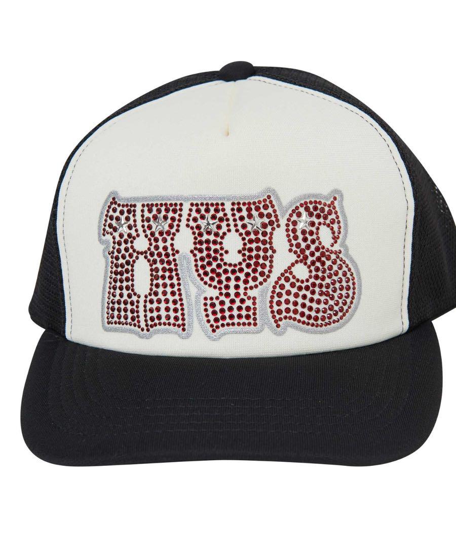 HYSラインストーンメッシュキャップ【HYPNOTIZED LOGO】 黒 新品 HYSラインストーンメッシュキャップ【HYPNOTIZED LOGO】 黒