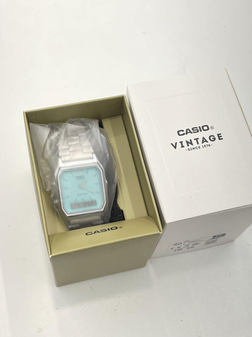 【即可】CASIO AQ-230 ティファニーブルー 新品未使用