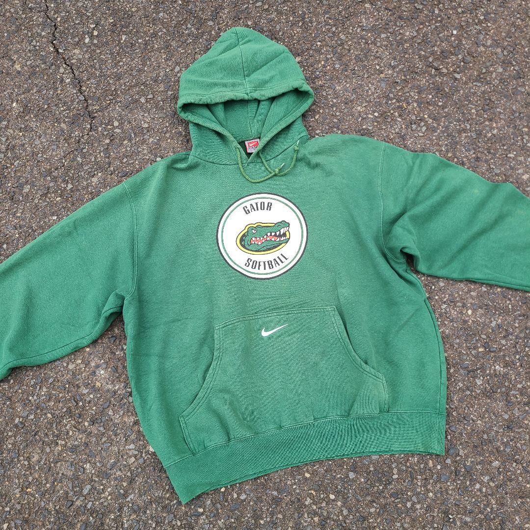 Nike GATOR SOFTBALL パーカー カレッジ 刺繍ロゴ 00s