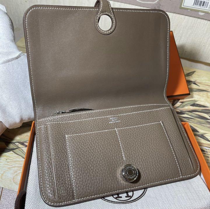 超美品 お値引きしました エルメス財布 長財布 ドゴンgm Actionhall Ca