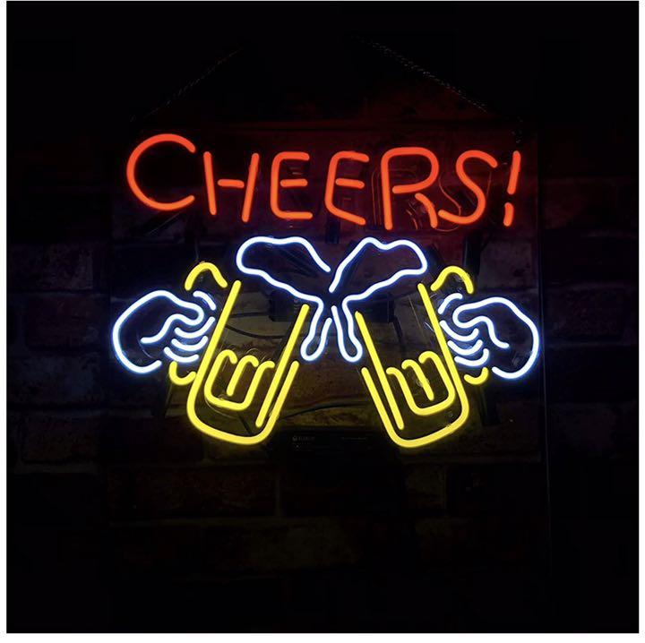 【信頼】 ネオンサイン、『beer乾杯』オーダーメイド 17*14インチ インテリア その他 【信頼】 ネオンサイン、『beer乾杯』オーダーメイド 17*14インチ インテリア その他