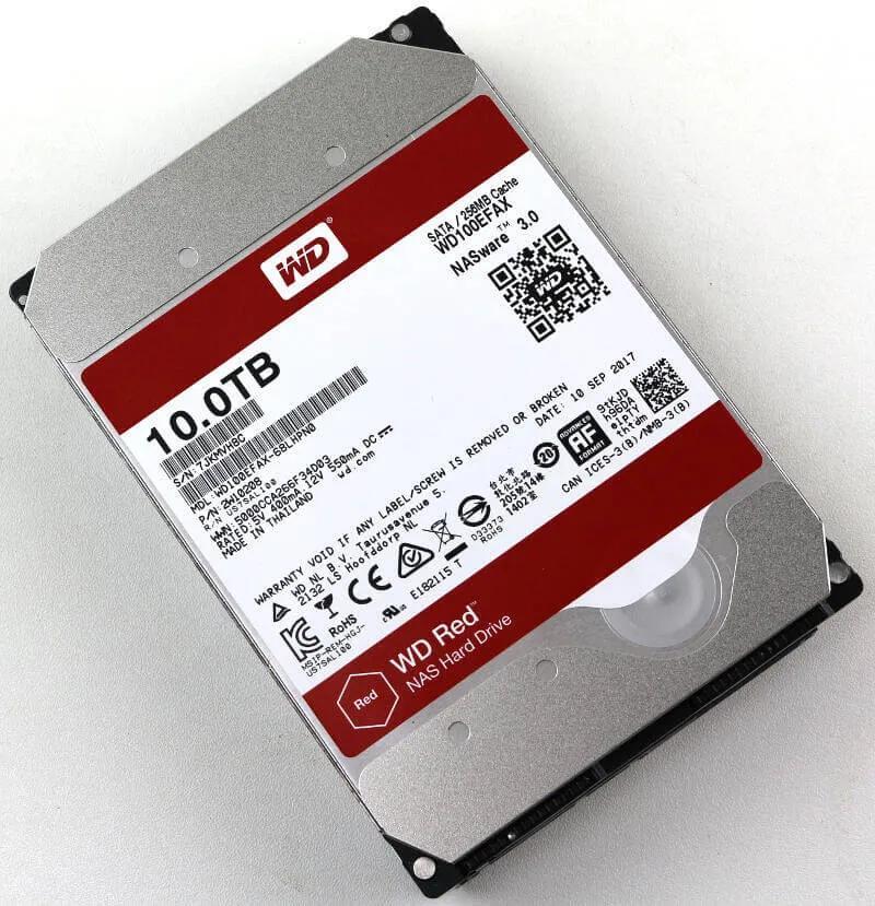 ウエスタンデジタル 3.5インチ NAS用 HDD 10TB