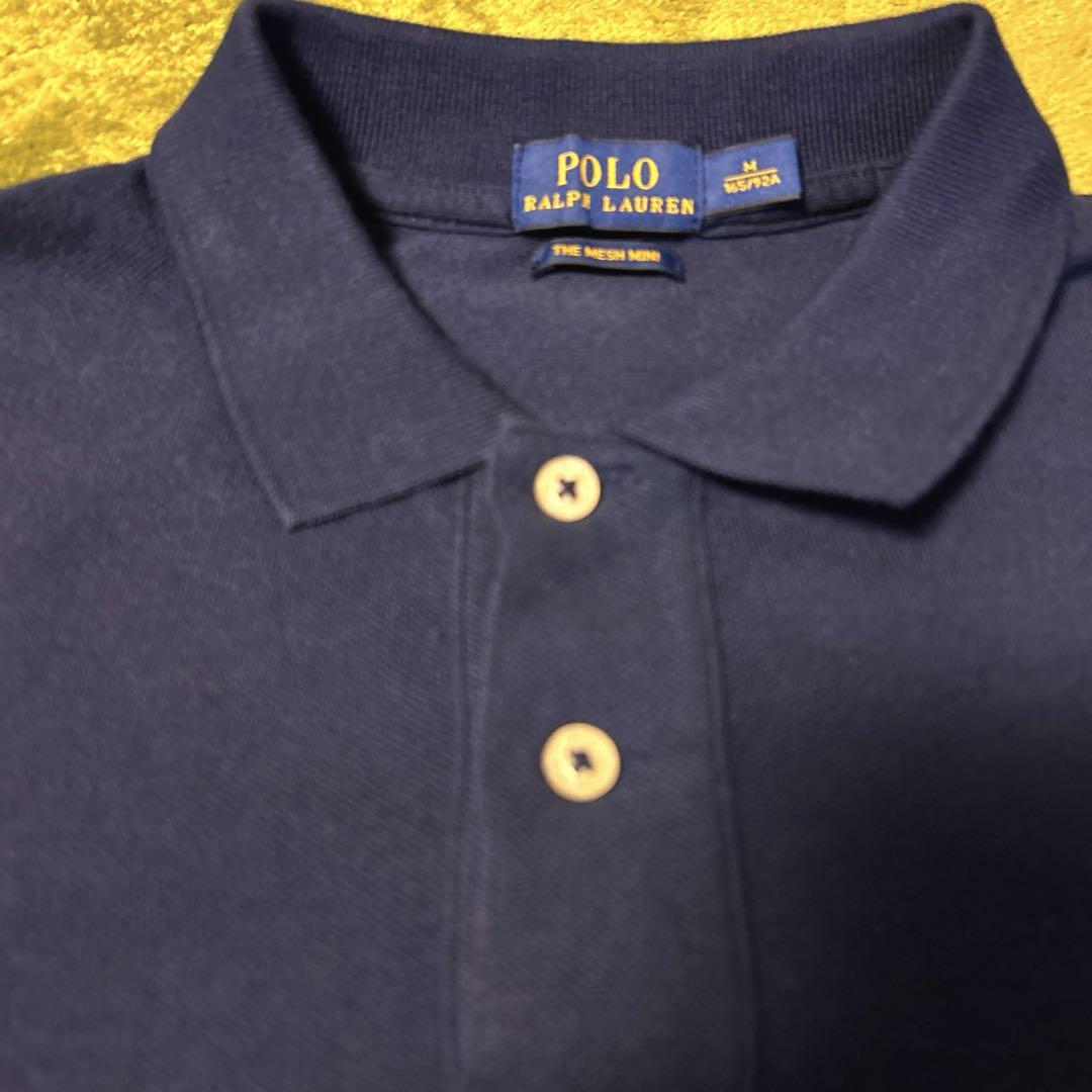 ポロラルフローレン ポロシャツワンピース M 刺繍ロゴ RALPH