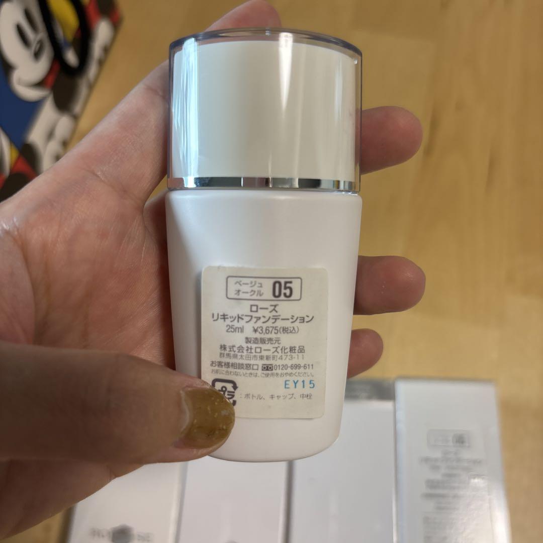 ローズ　リキッドファンデーション　未使用　未使用品