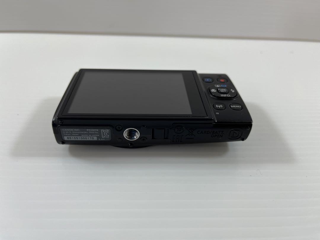 3735 Canon キャノン IXY 650 ブラック 【ジャンク品】 中古】Canon キヤノン IXY 650 ブラック コンパクトデジタル