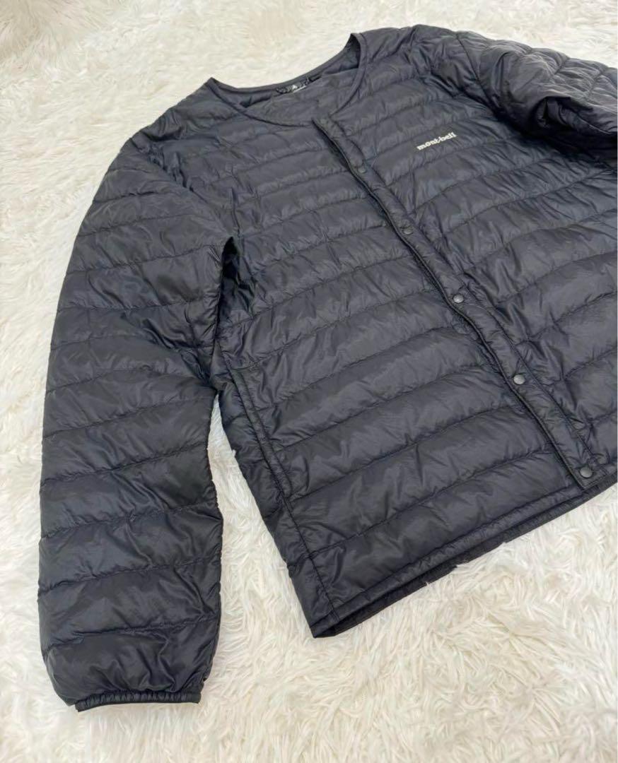 【値下げ不可】モンベル スペリオダウンラウンドネック ジャケット XL ブラック
