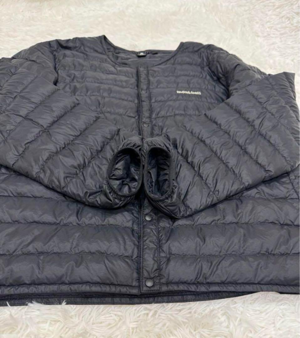【値下げ不可】モンベル スペリオダウンラウンドネック ジャケット XL ブラック