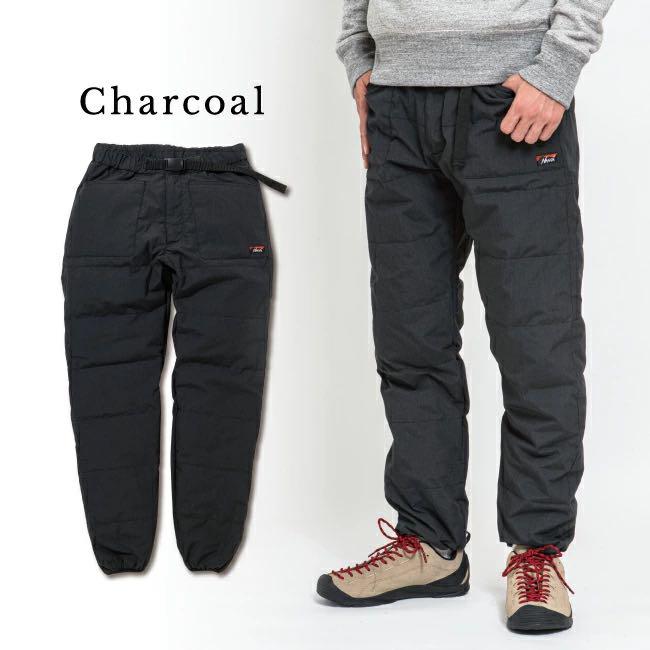 お買い得SALE NANGA TAKIBI DOWN PANTS 焚火 ダウンパンツ チャコール 32kfH-m17019250048 HOT国産