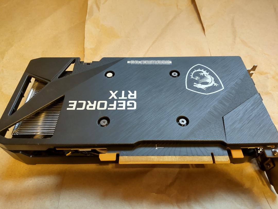 グラフィックボード・グラボ・ビデオカード MSI GeForce RTX 3060 Ti VENTUS 8G