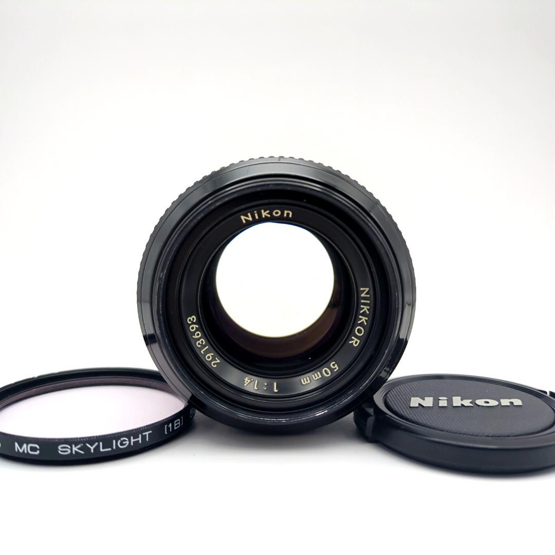 Nikon F3 一眼レフカメラ Ai 50mm f1.4 レンズ ケース付