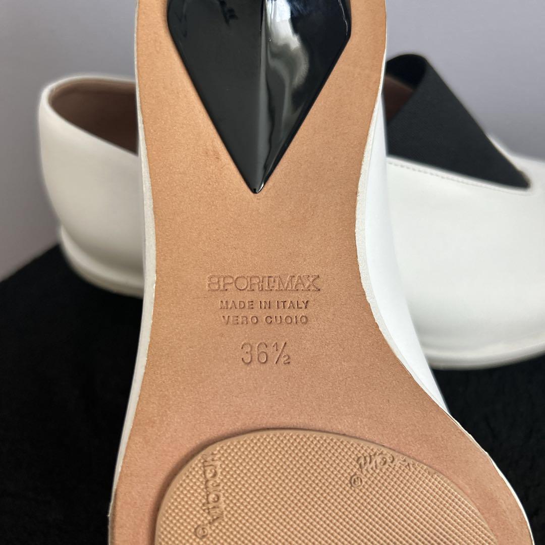 ✨美品✨スポーツマックス 23.5cm ローヒールパンプス ソフトレザー