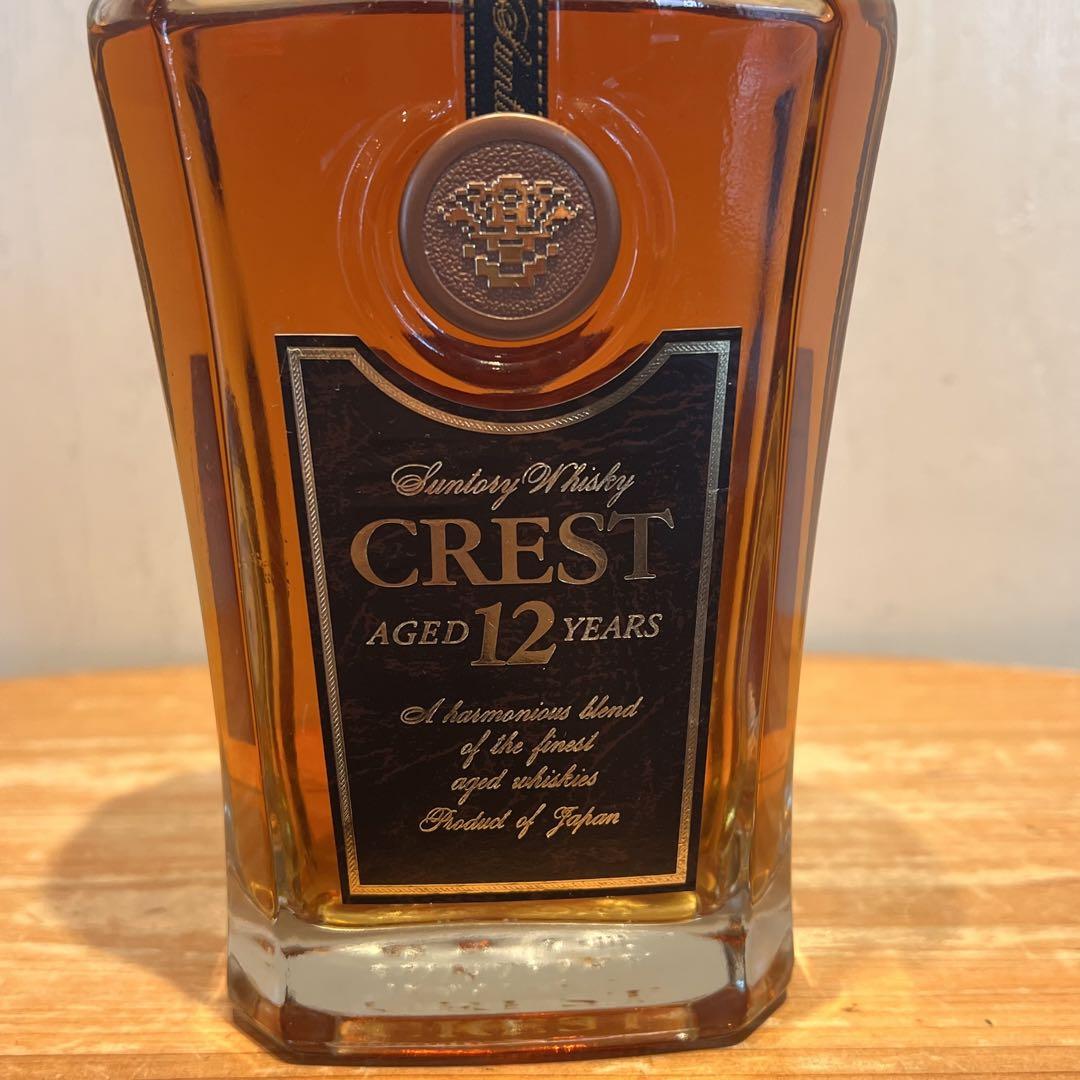 【サントリーウイスキー/クレスト/CREST】700ml 43% 箱無し 12年