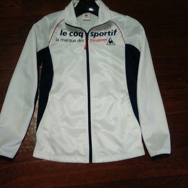 IecoqsportifホワイトジャージS