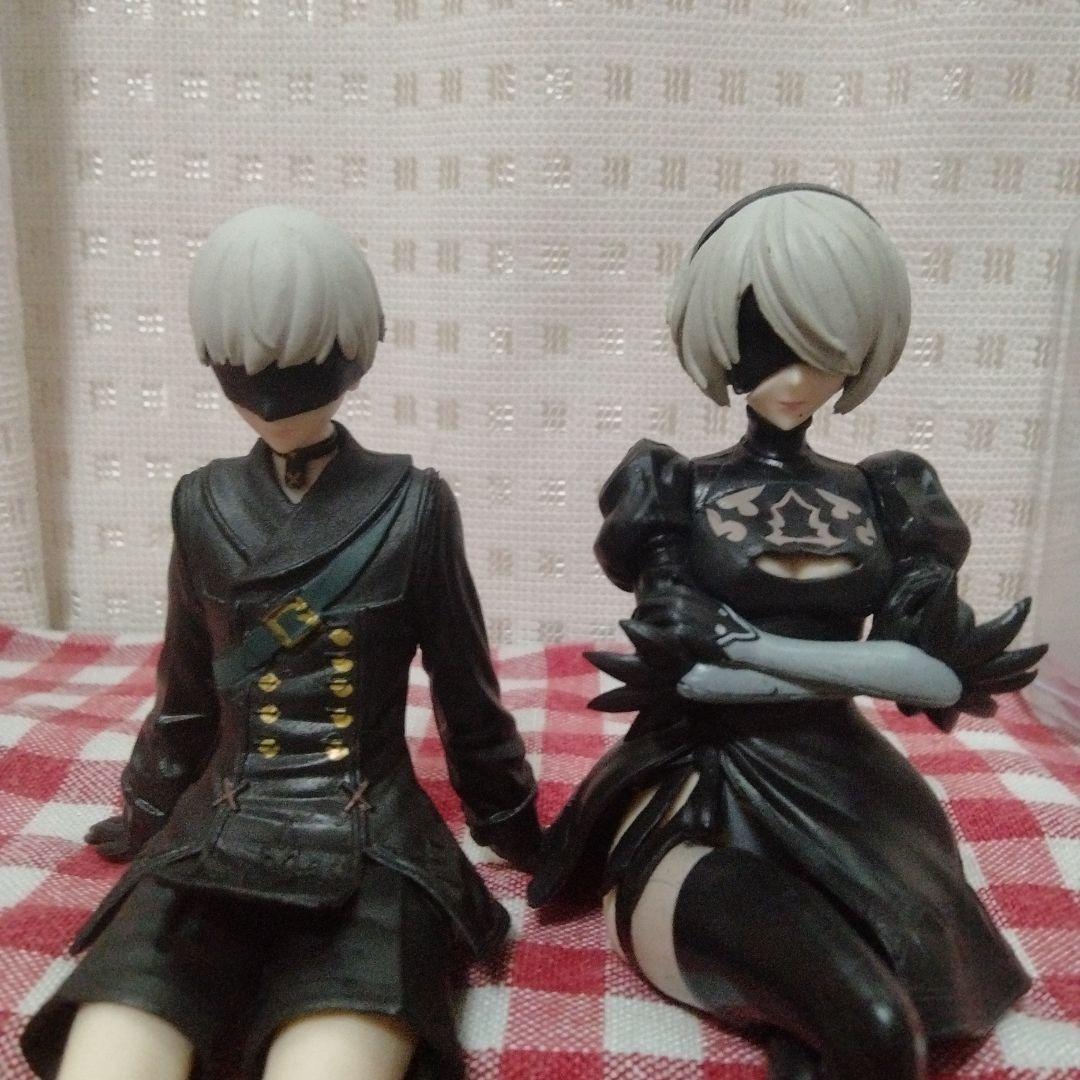 ニーア オートマタ 9S 2B フィギュア2セット 箱無し - メルカリ