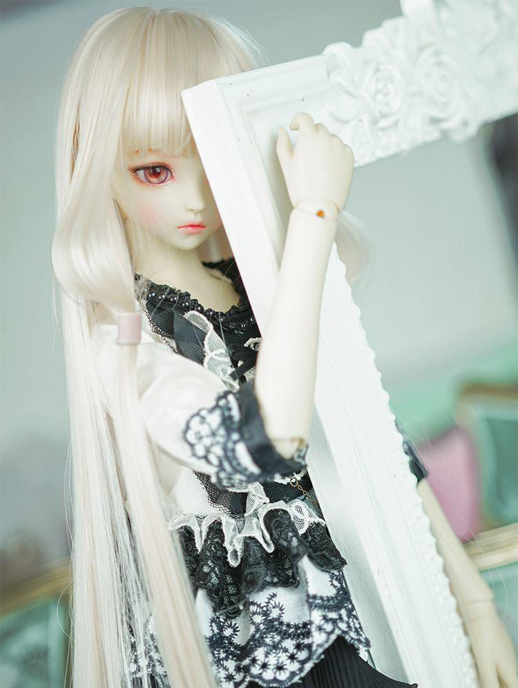 今週の新着アイテム WY510 BJD 1/3 人形 ドール 用ウィッグ カツラ 耐熱 ハンドメイド ウィッグ・エクステ