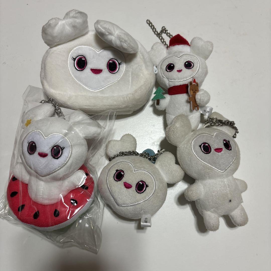 TWICE ダブリーぬいぐるみキャラクター 5点セット