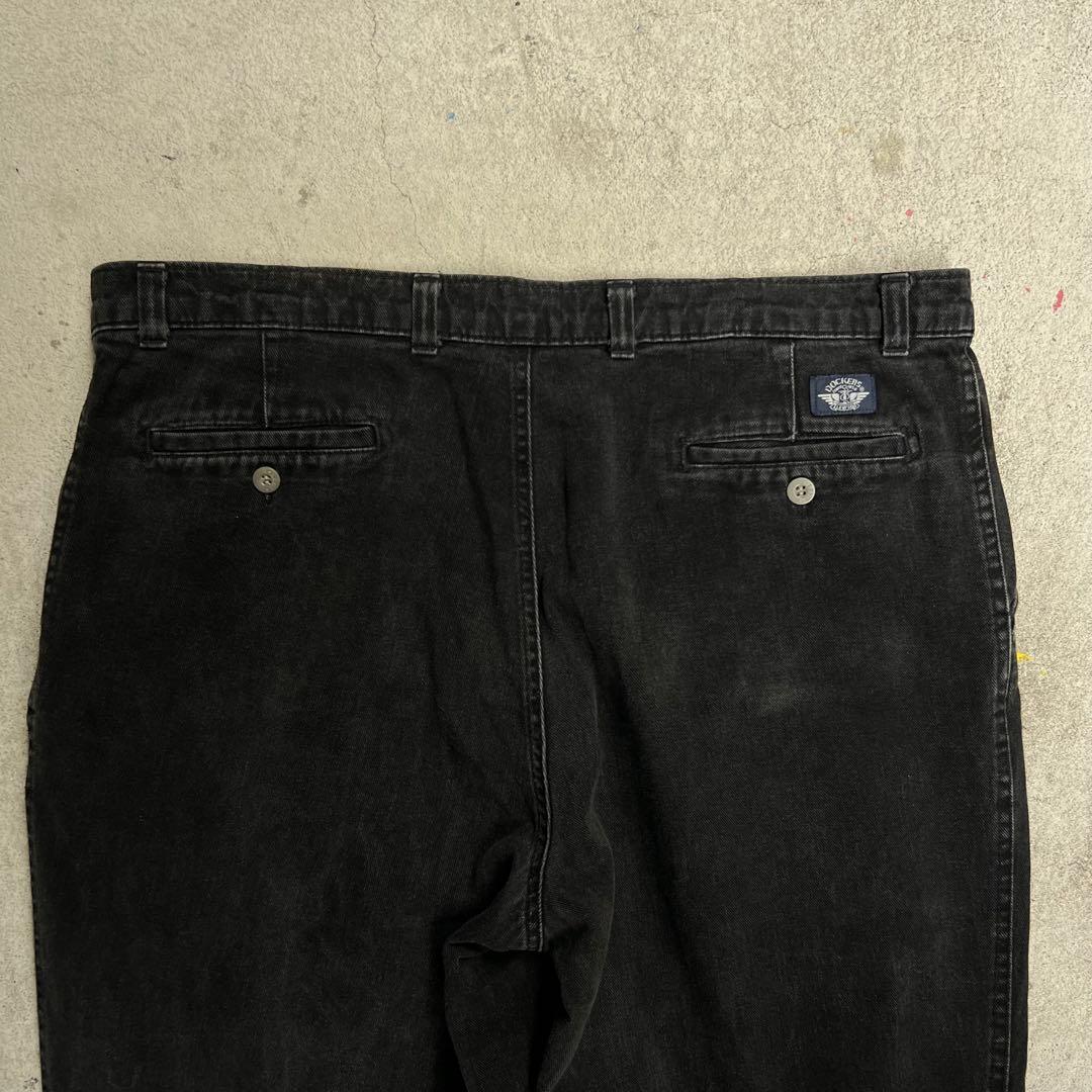 90’s Dockers USA製 ブラック デニムスラックス
