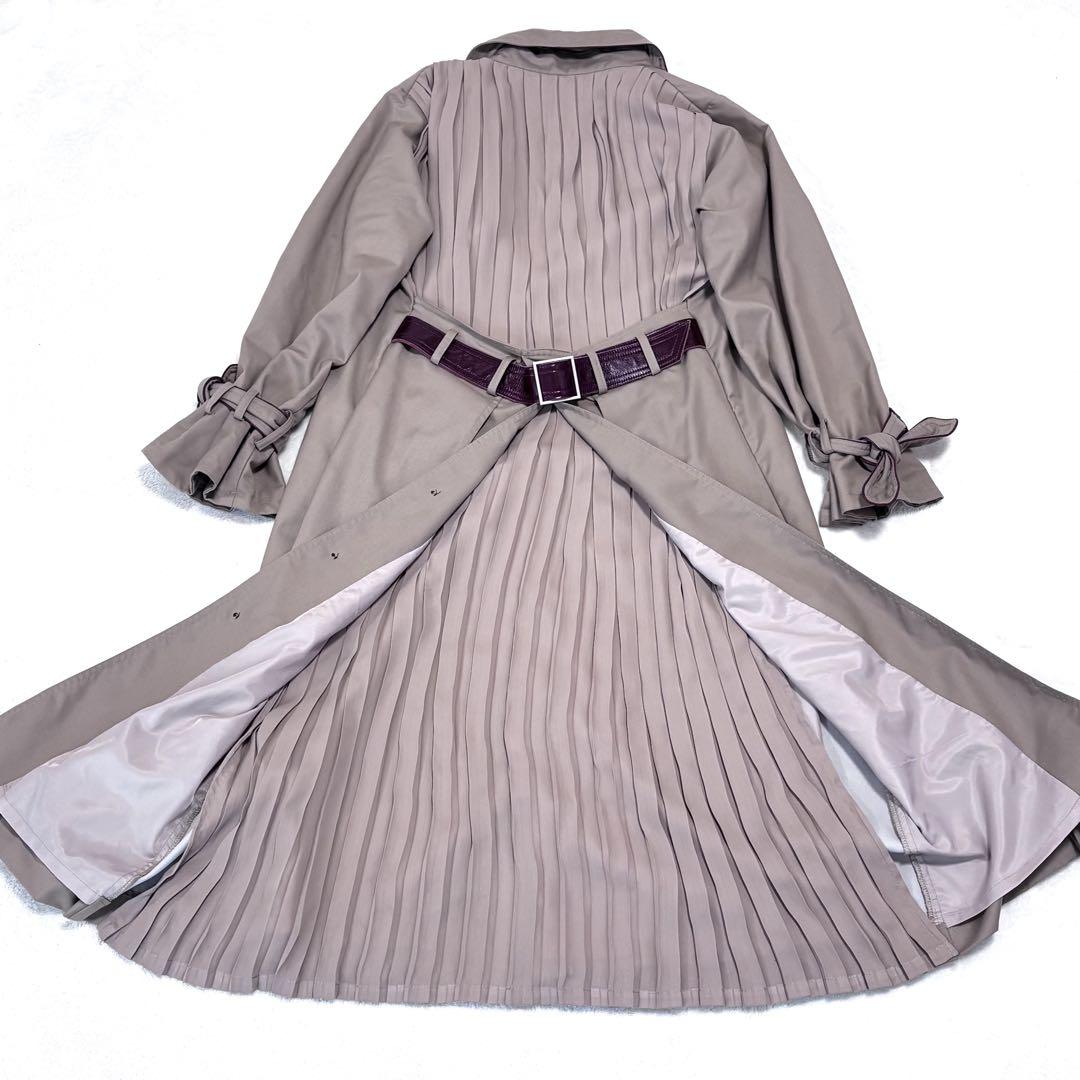 【Ameri VINTAGE】 アメリヴィンテージ プリーツトレンチコート F