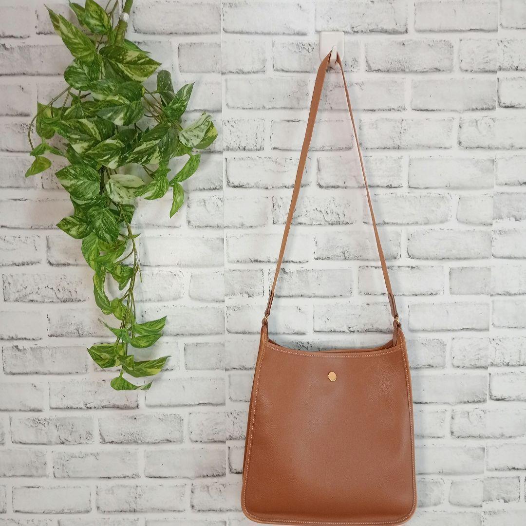 【美品】HERMES　エルメス　ヴェスパ　ショルダーバッグ　鞄　ブラウン　茶色