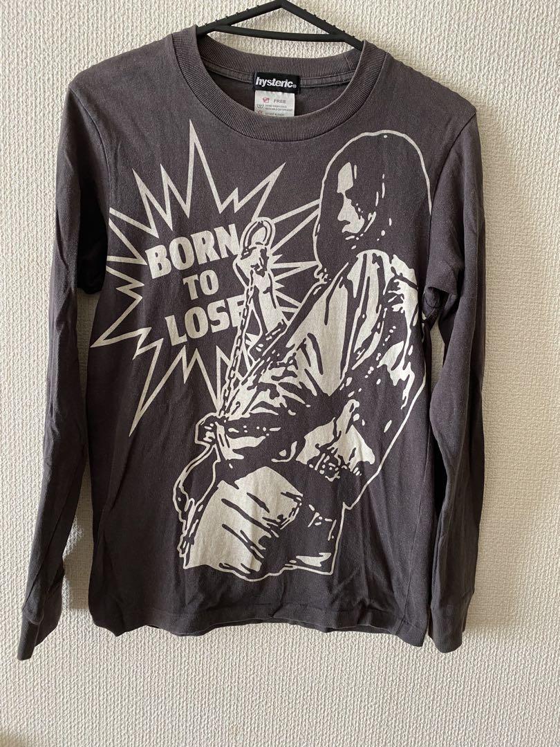y2k❤️ 00s HYSTERIC GLAMOUR ヒスガール 全面ロゴ tee Y2K】HYSTERIC GLAMOUR Tシャツ ヒスガール ラインストーン