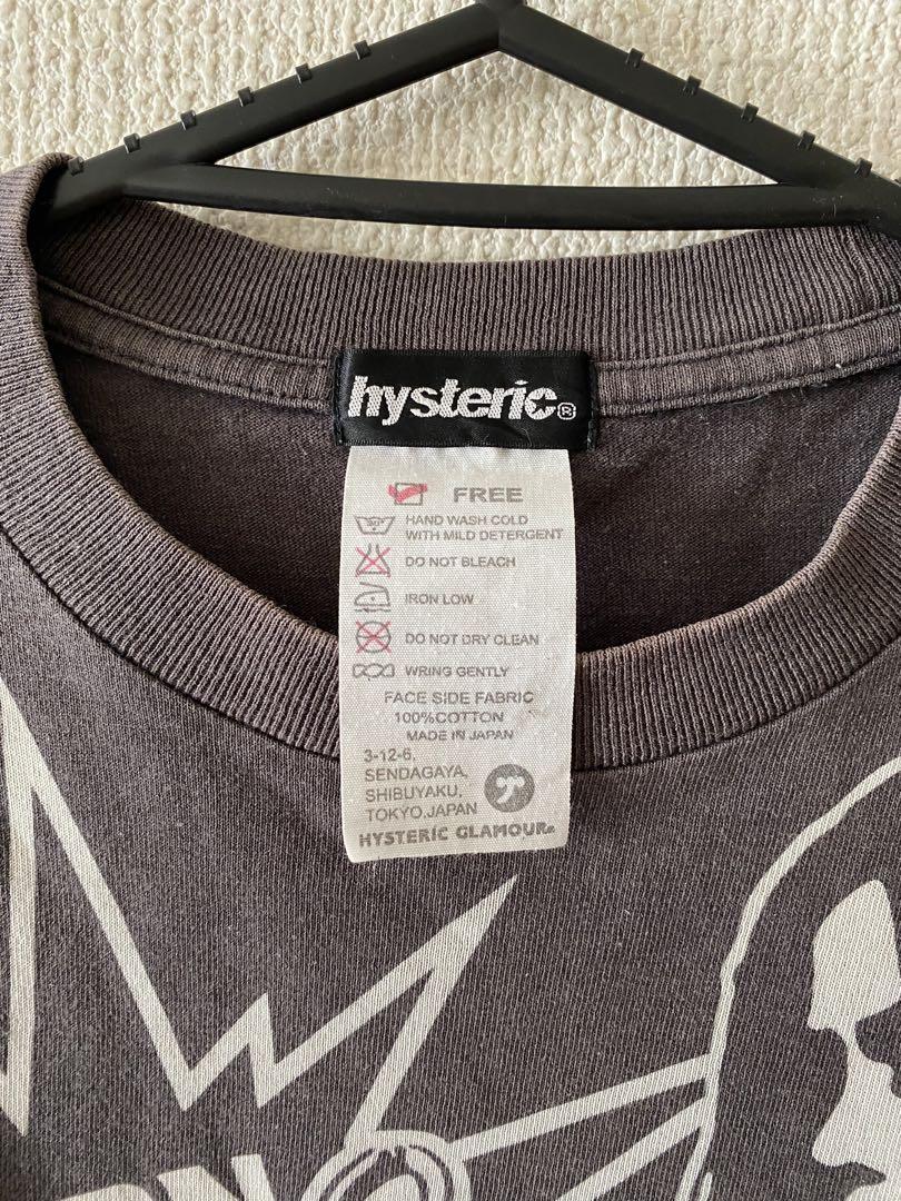 HYSTERIC GLAMOUR 激レア ガール ロゴ tee 00s y2k - メルカリ