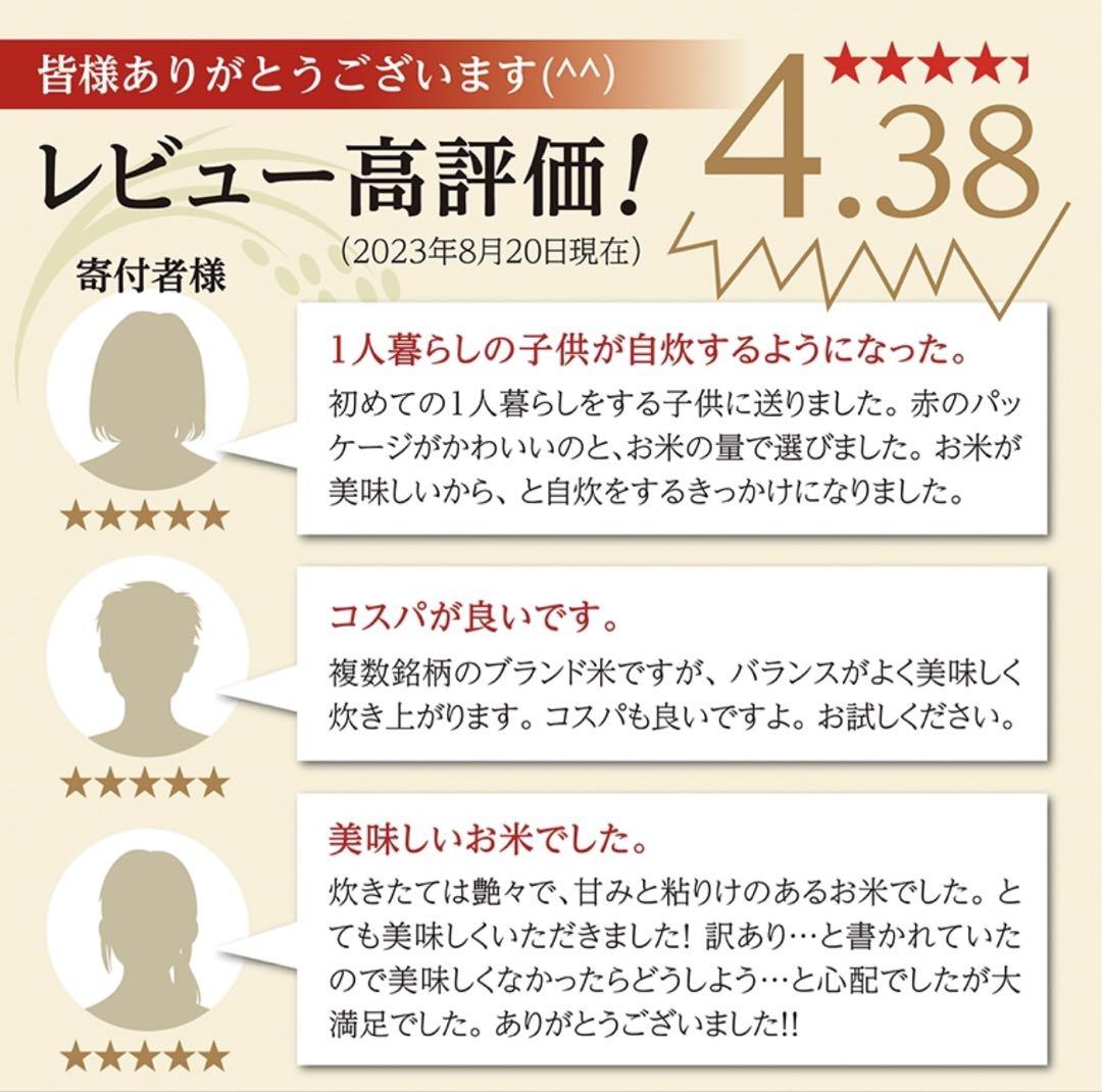 米10kg ふくきらり