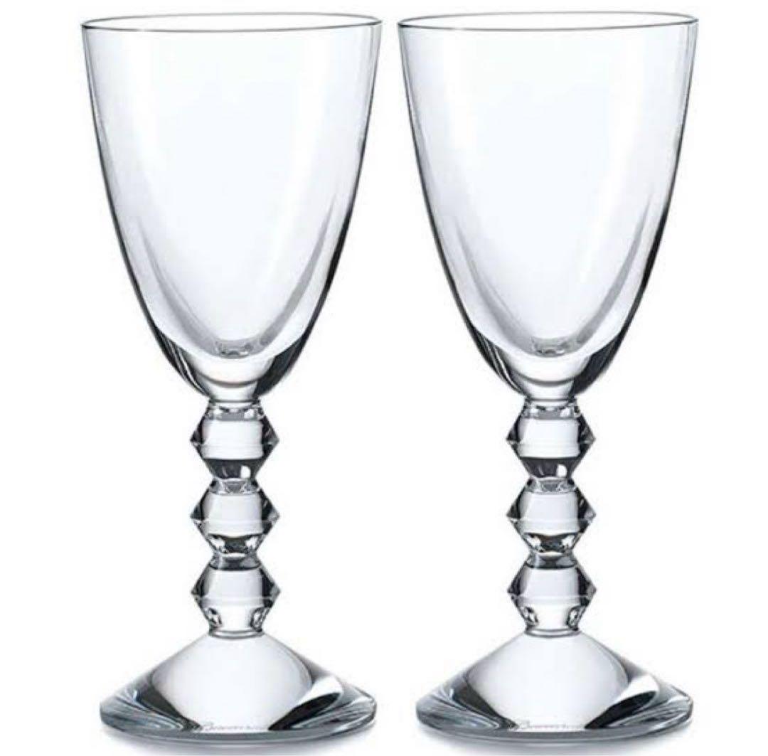 新品】Baccarat バカラ ベガ ワイングラス ペア レクサス刻印 新品】Baccarat バカラ ベガ ワイングラス ペア レクサス刻印