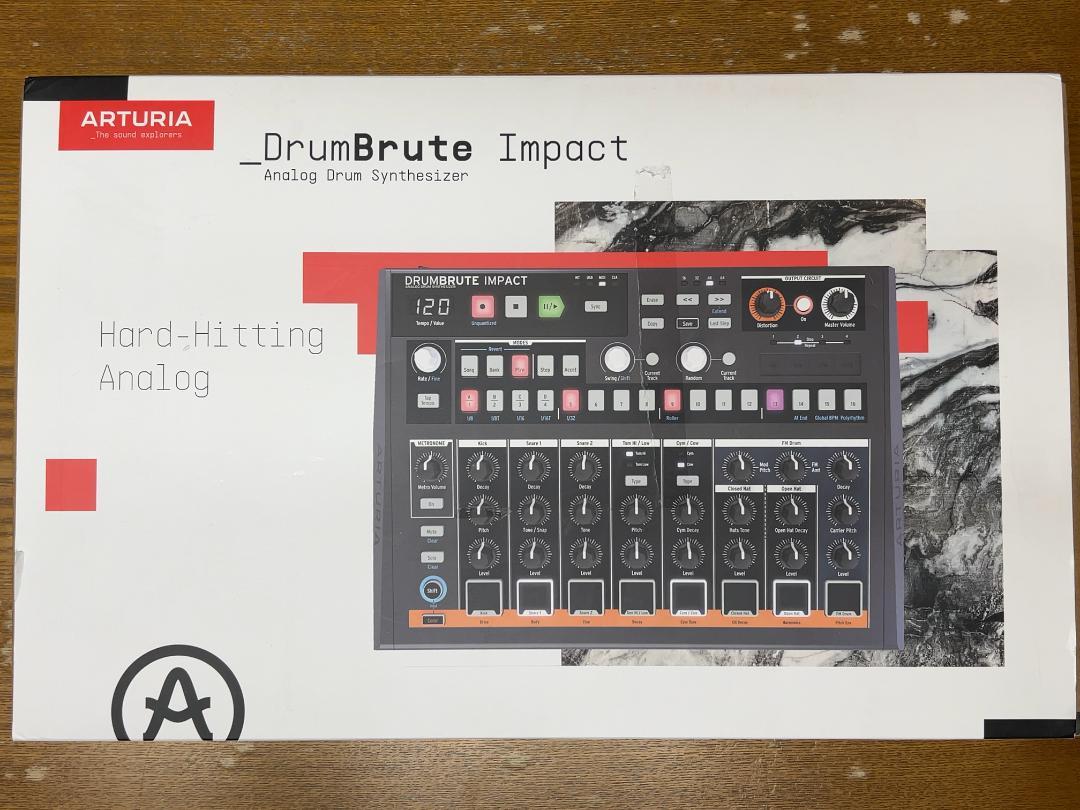 【ほぼ未使用美品】ARTURIA DrumBrute Impact