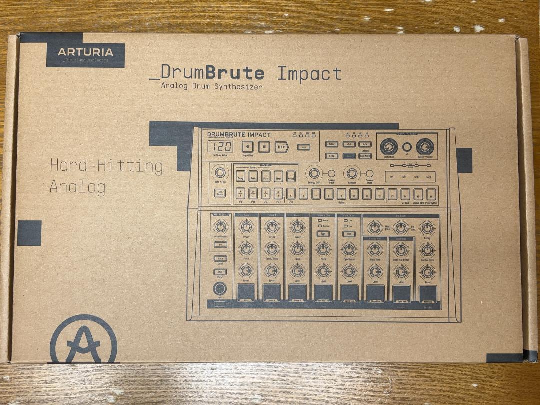 【ほぼ未使用美品】ARTURIA DrumBrute Impact