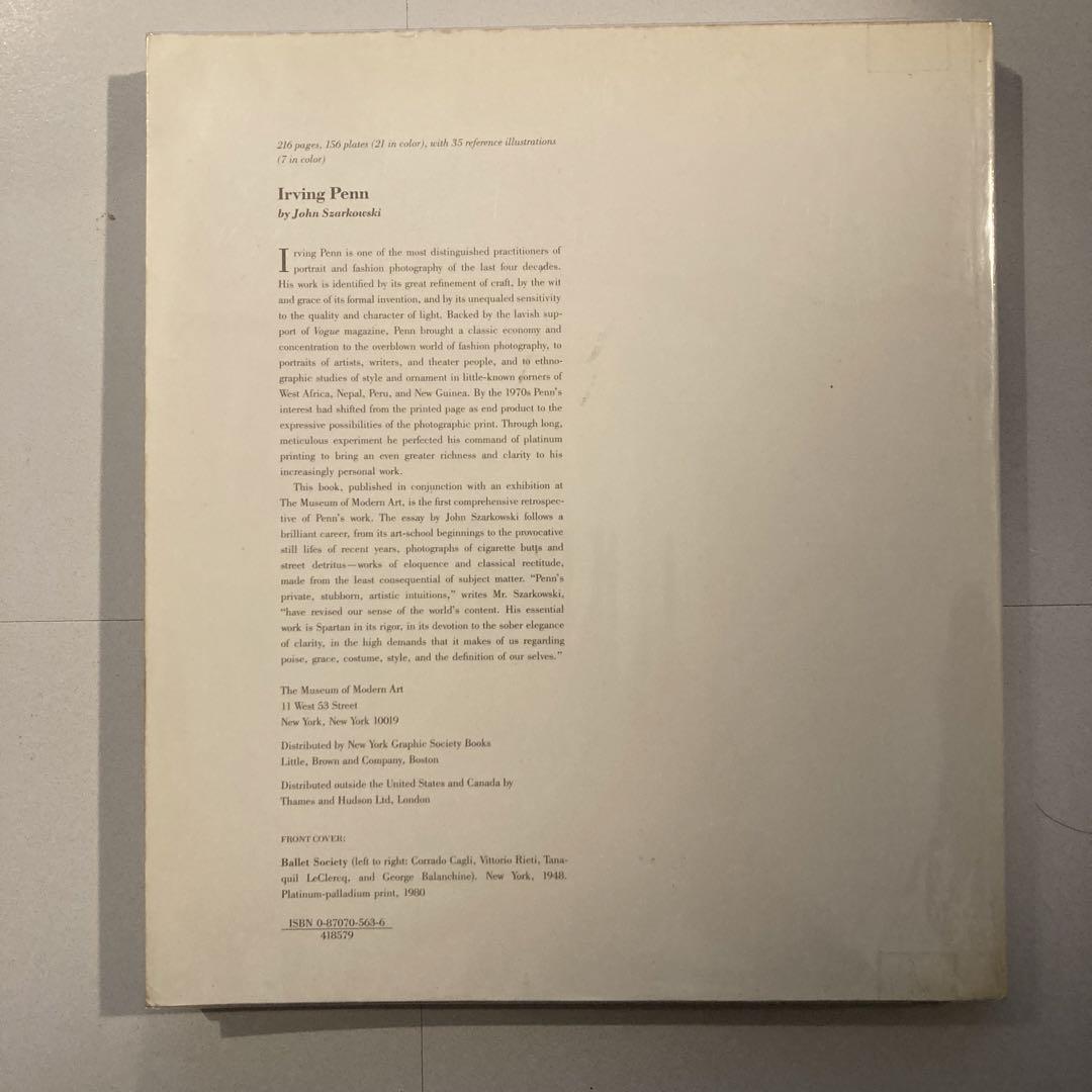 Irving Penn 写真集