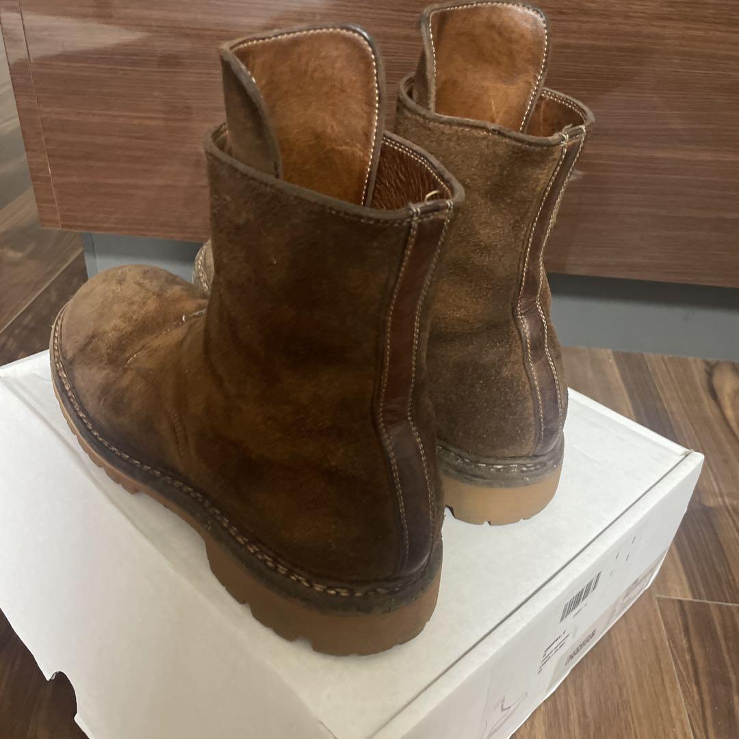 靴 undercover x nonnative CENTER ZIP BOOTS