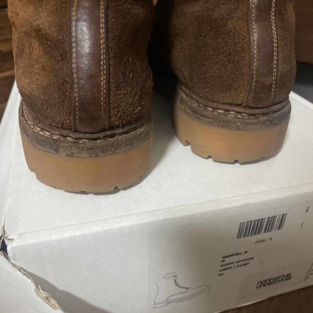 靴 undercover x nonnative CENTER ZIP BOOTS