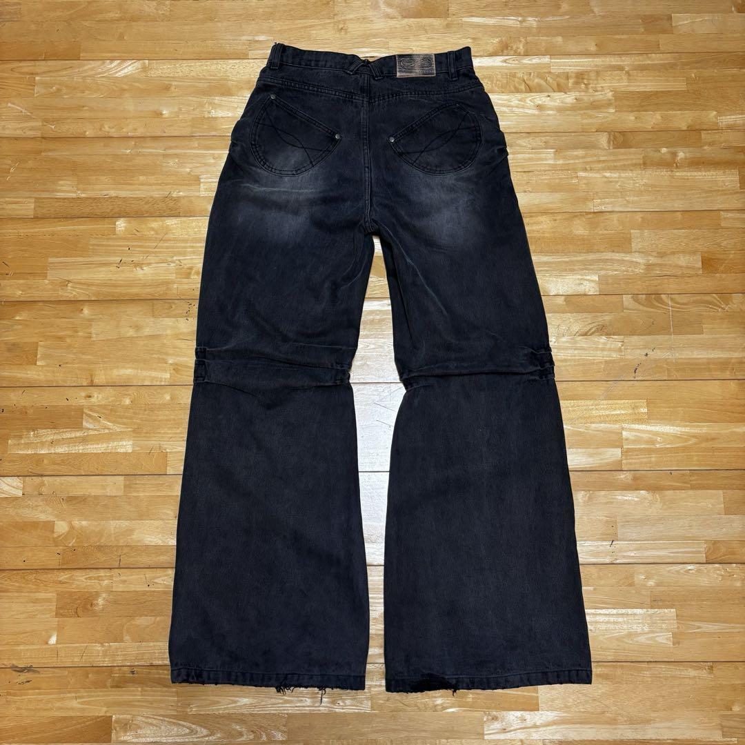 パンツ Bootcut flare jeans opium