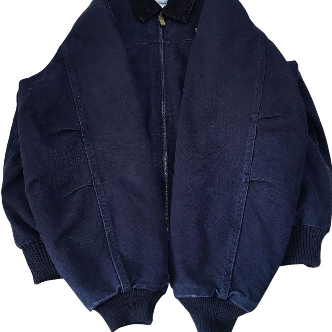 carhartt　カーハート サンタフェジャケット XL ネイビー　企業ロゴ