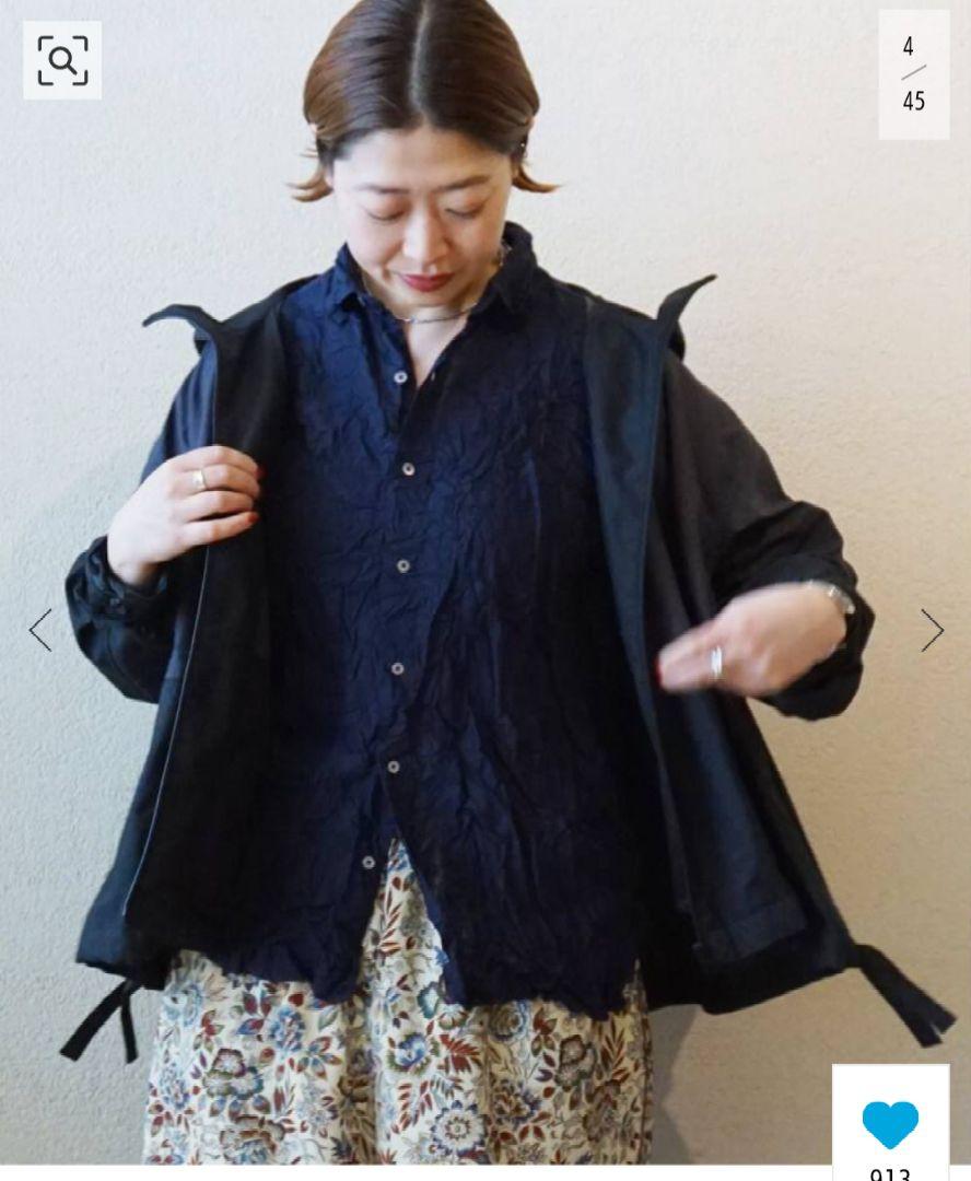 JOURNAL STANDARD LUXE　メモリータフタ フードブルゾン