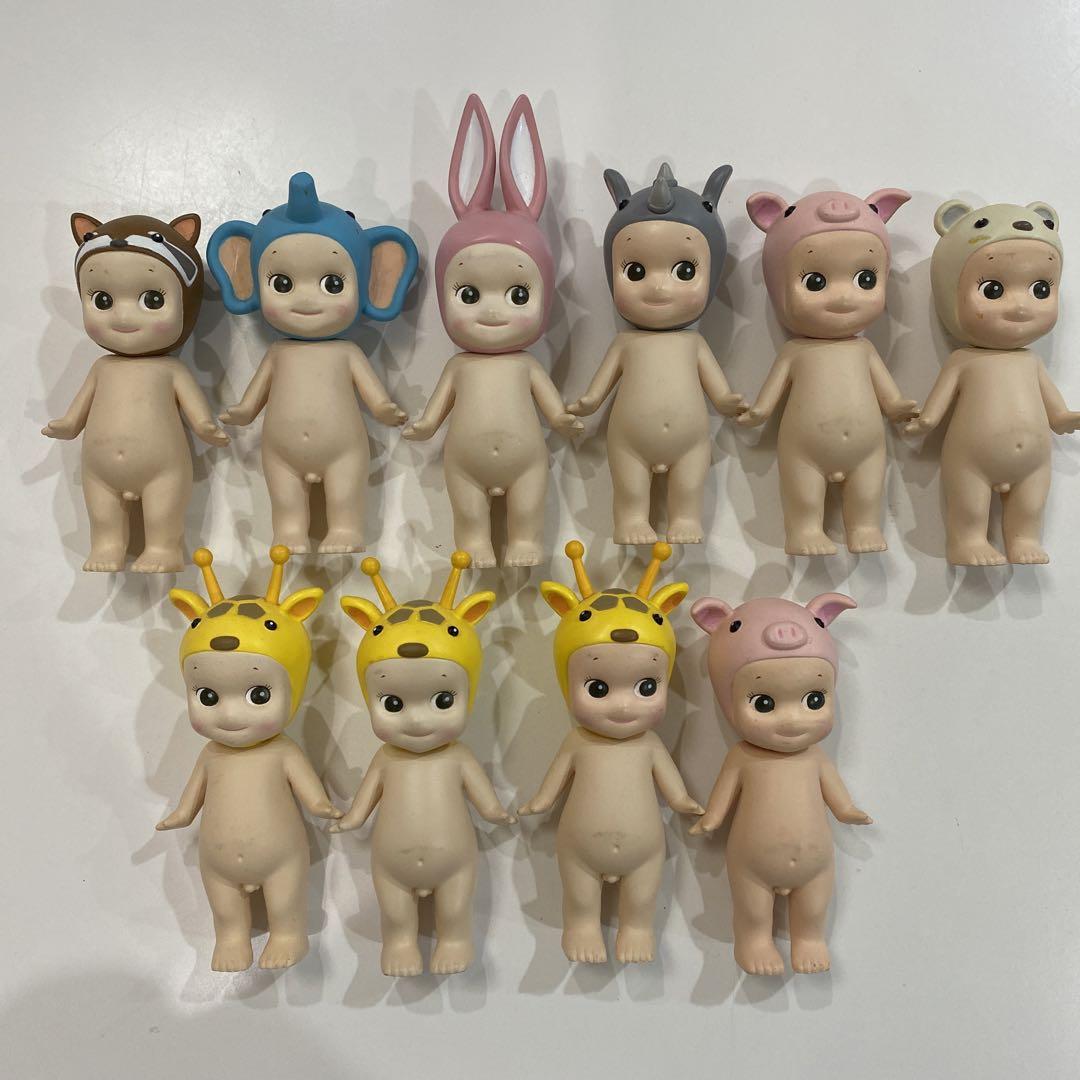 ソニーエンジェル 2005 アニマル SONY ウサギ キリン サイ他 10体
