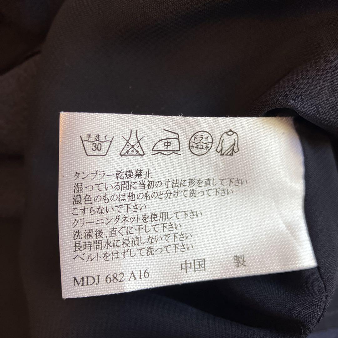 美品　ローラアシュレイ ワンピース　ネイビー　花柄11号　M-Lサイズ