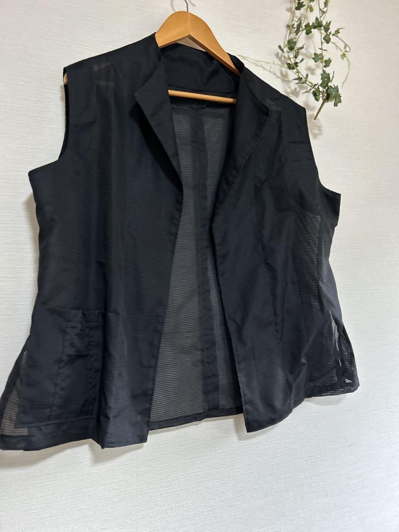 ハンドメイド 着物リメイク 絽 ベスト - メルカリ