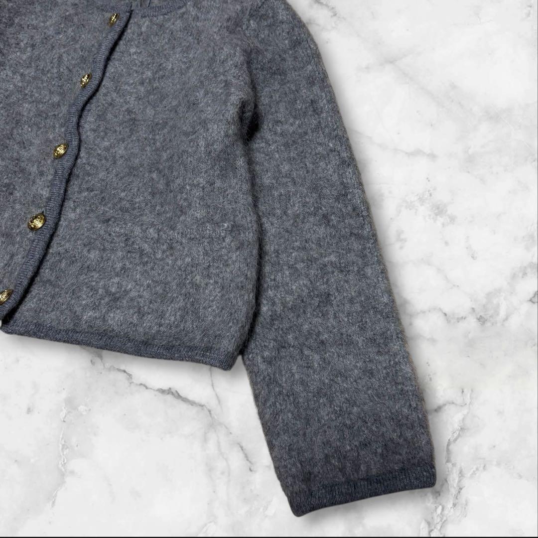 新品タグ付き アーバンリサーチ アルパカシャギーGOLDボタンカーディガン 新品タグ付き アーバンリサーチ アルパカシャギーGOLDボタンカーディガン