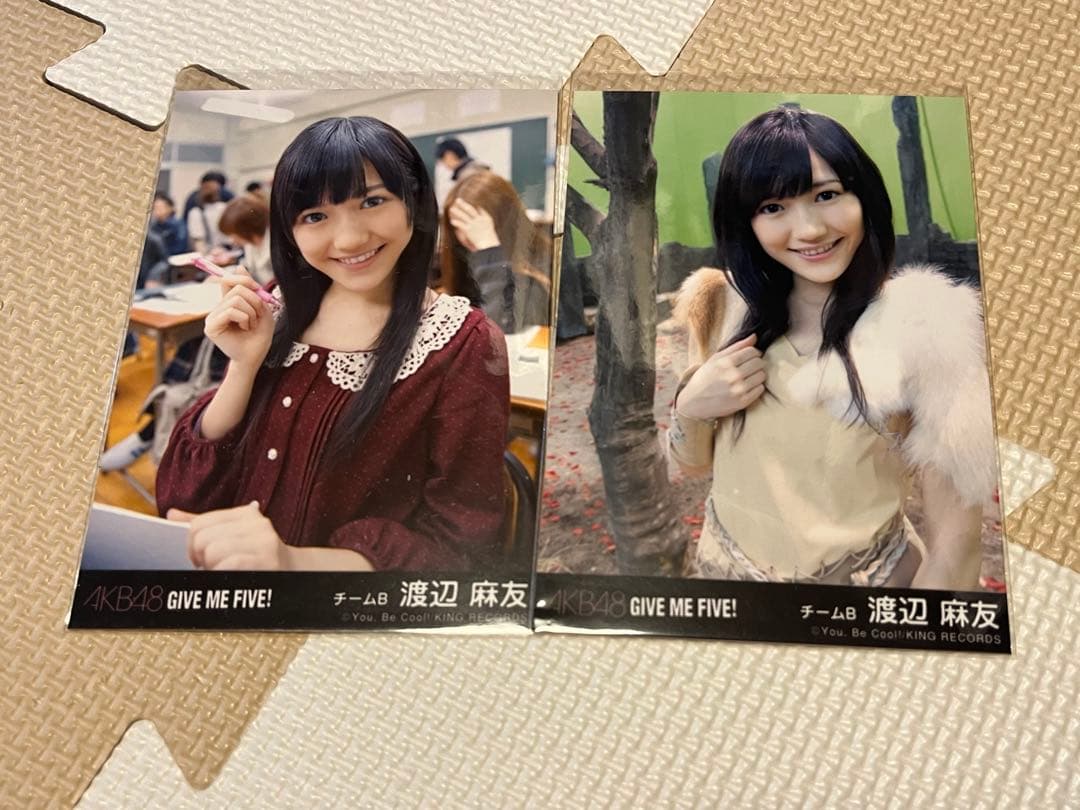 AKB48 Give me five! 劇場盤生写真 渡辺麻友 - メルカリ
