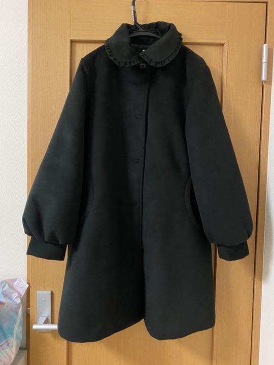 アウトレット販売品 Merry Jenny フリルカラーaラインコート アウトレット割引品 レディース ジャケット アウター Khanalsaboun Net