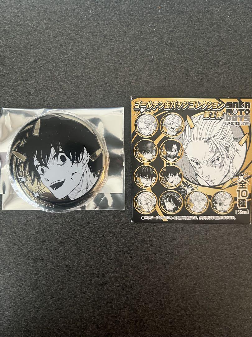 サカモトデイズ　ゴールデン缶バッジ　南雲 SAKAMOTO DAYS サカモトデイズ ゴールデン缶バッジ 南雲 - メルカリ